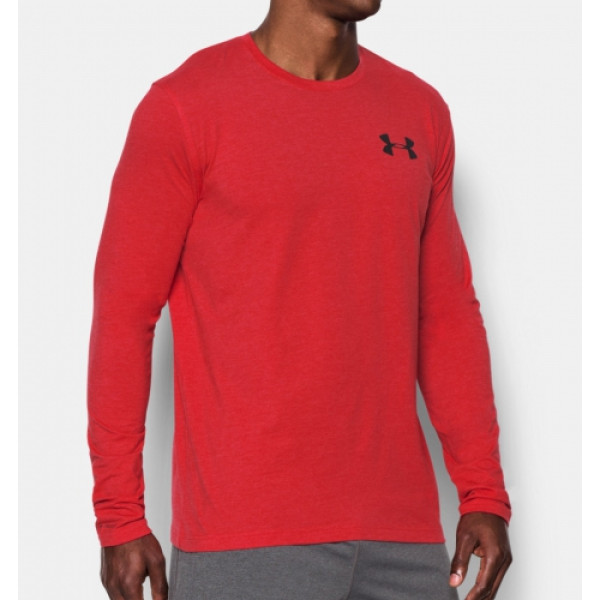 Лонгслів Under Armour Vertical Wordmark Long Sleeve T-Shirt Red