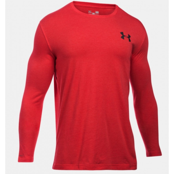 Лонгслів Under Armour Vertical Wordmark Long Sleeve T-Shirt Red
