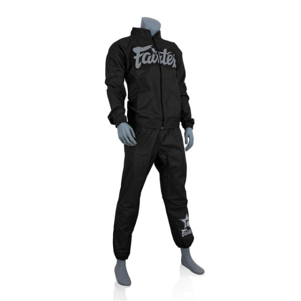 Костюм-сауна Fairtex VS3 Vinyl Sweat Suit Black Grey