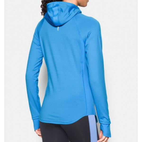 Жіноча спортивна кофта Under Armour Threadborne Balaclava Hoodie Water