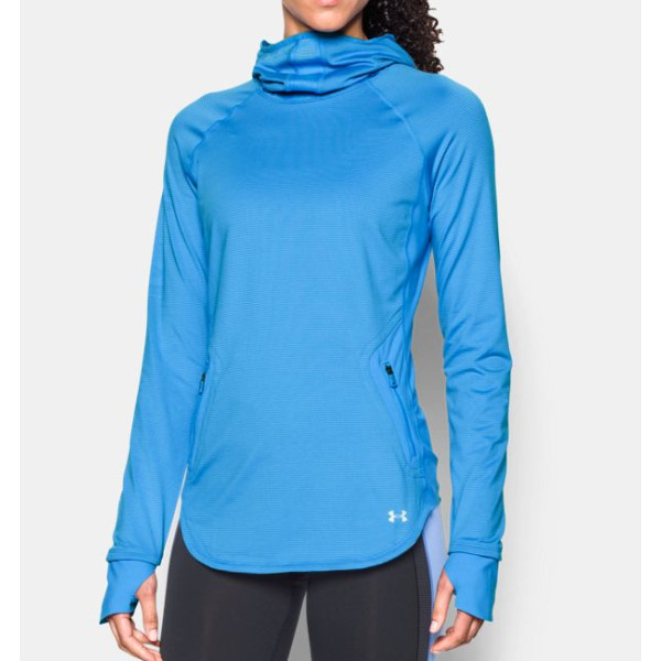 Жіноча спортивна кофта Under Armour Threadborne Balaclava Hoodie Water