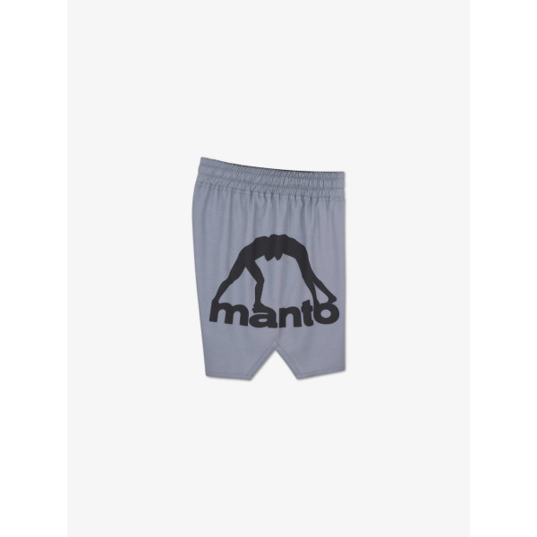 Шорти для ММА MANTO Fight Shorts LOGO DUAL Gray