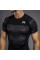 Рашгард Venum G-Fit Air Men's Short Sleeve Rashguard Deep Black Desert Sand