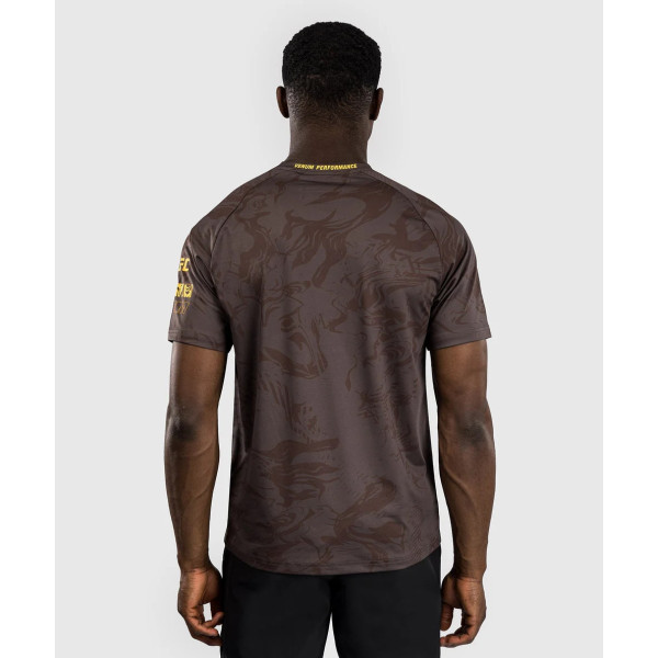 Футболка UFC Venum FIGHT WEEK 4.0 Men's Dry-Tech T-Shirt Dark Brown