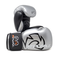 Боксерські рукавиці Rival RB7 Fitness and Bag Glove Silver Black