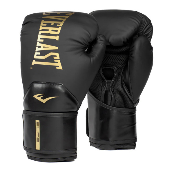 Боксерські рукавиці Everlast Elite 2 Boxing Glove Black Gold