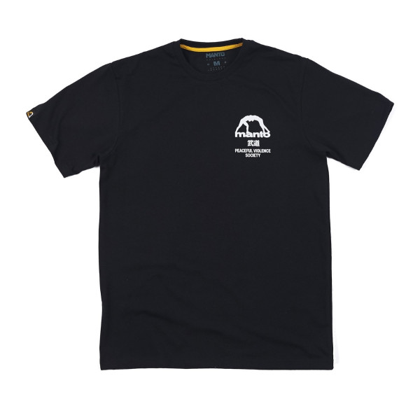 Футболка MANTO T-shirt Society Black
