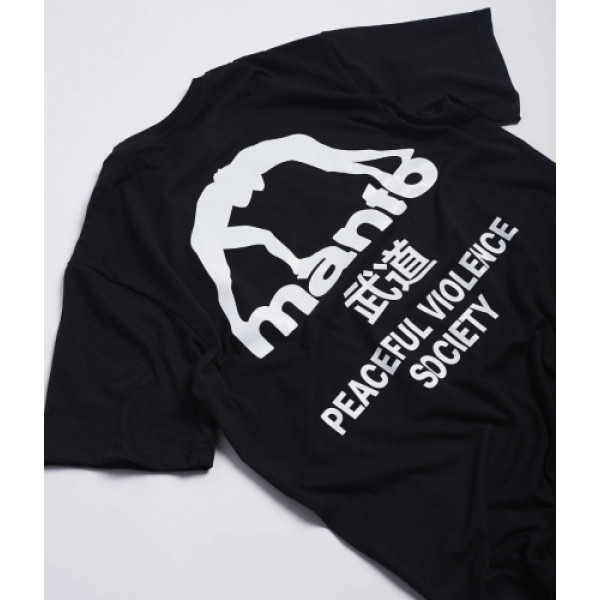 Футболка MANTO T-shirt Society Black