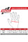 Рукавиці для MMA RDX F6 Kara Shooter Sparring Gloves Matte White