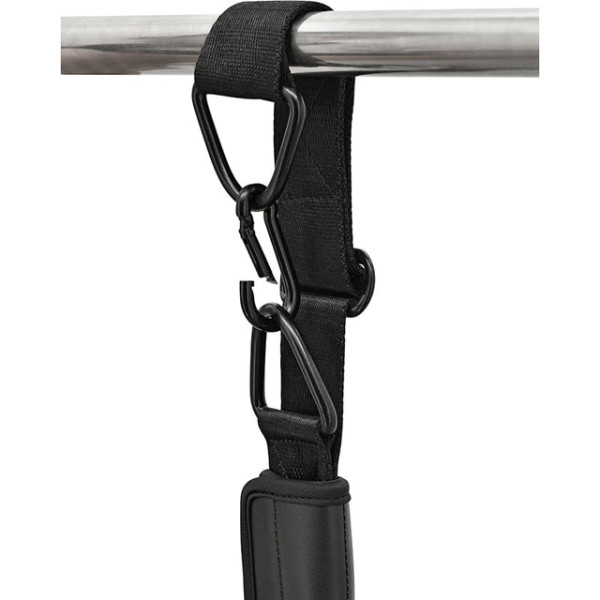Петлі підвісні RDX F6 Kara Gym Workout Abs Straps Black White