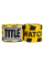 Бинти Title Boxing Print Hand Wraps 180 Gold Black White
