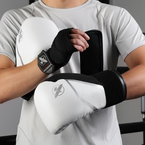 Боксерські рукавиці Hayabusa E1 Boxing Gloves White Silver