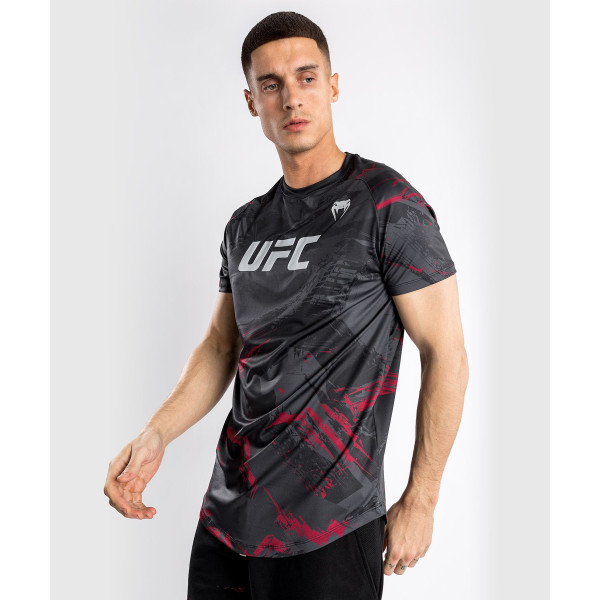 Тренувальна футболка Venum UFC Authentic Fight Week 2.0 Men's Dry Tech Black