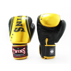 Боксерські рукавиці Twins Fancy FBGVL3-TW4 Black Gold