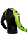 Рашгард Venum Logos Rashguard Long Sleeves Black Neo Yellow