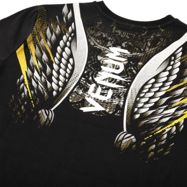 Футболка Venum Viking 2.0 T Shirt Black Yellow