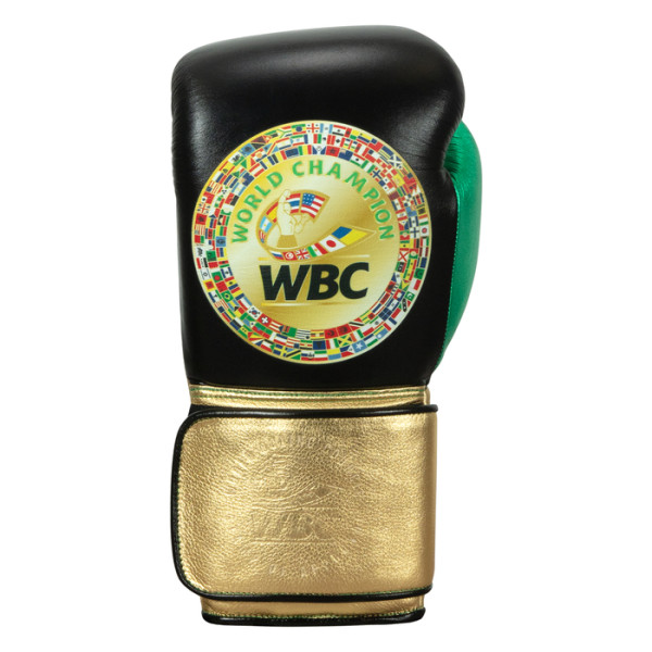 Боксерські рукавиці Title WBC Green Belt Training Gloves 1.0 Black Green