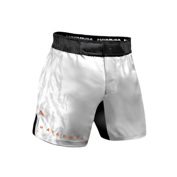 Шорти для ММА Hayabusa Men’s Apex Mid-Thigh Fightshorts Ash White