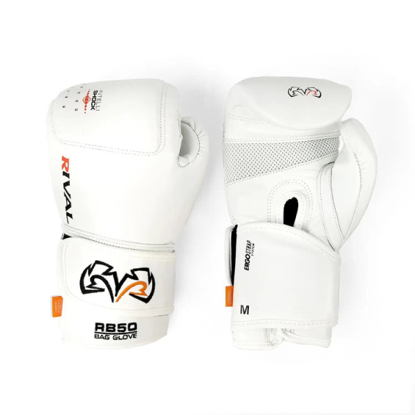 Снарядні рукавиці Rival RB50-Intelli-Shock Bag Gloves White