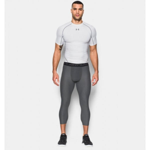 Компресійні штани Under Armour HeatGear® Armour Mens Leggings Carbon Heather