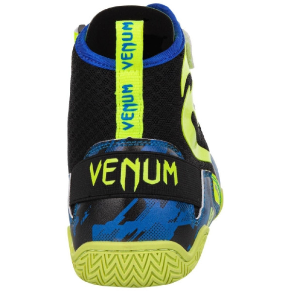 Боксерки Venum Giant Low Loma Edition Boxing Shoes Blue Yellow