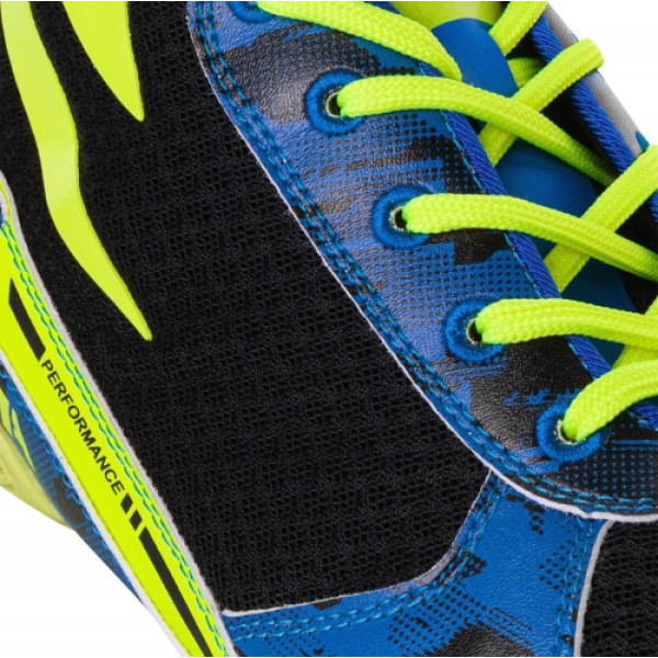 Боксерки Venum Giant Low Loma Edition Boxing Shoes Blue Yellow