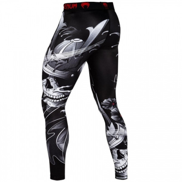 Компресійні штани Venum Samurai Skull Spats Black