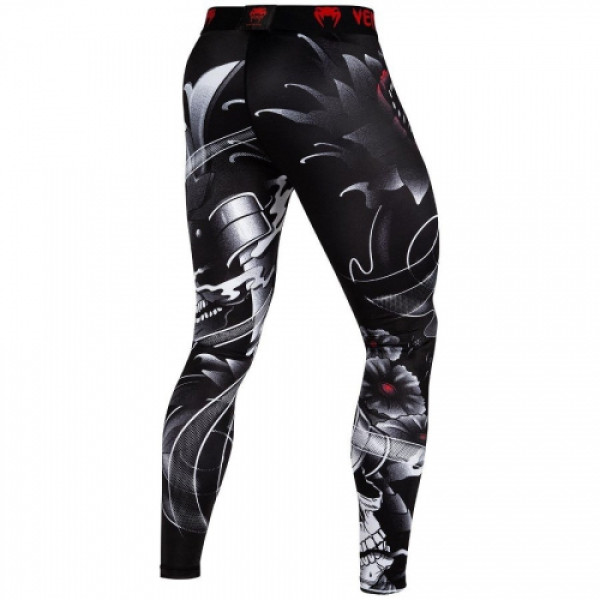 Компресійні штани Venum Samurai Skull Spats Black