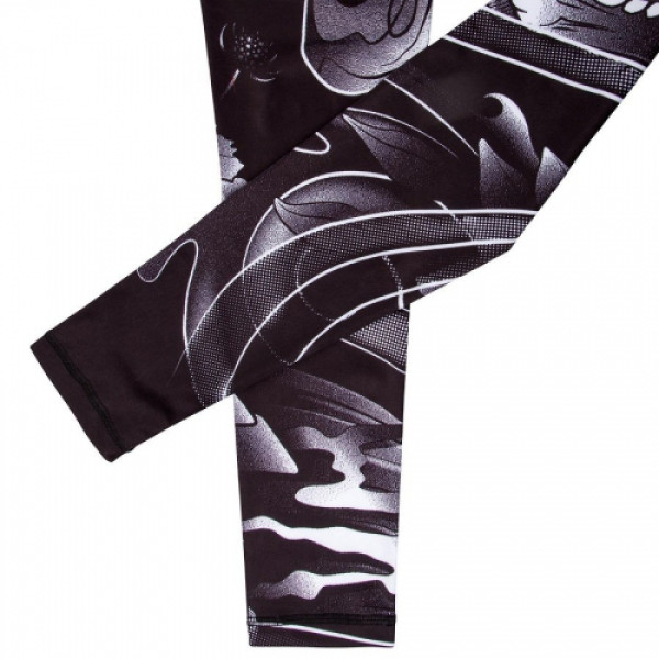 Компресійні штани Venum Samurai Skull Spats Black