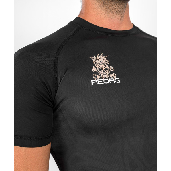 Рашгард Venum Reorg Rashguard Short Sleeves Black