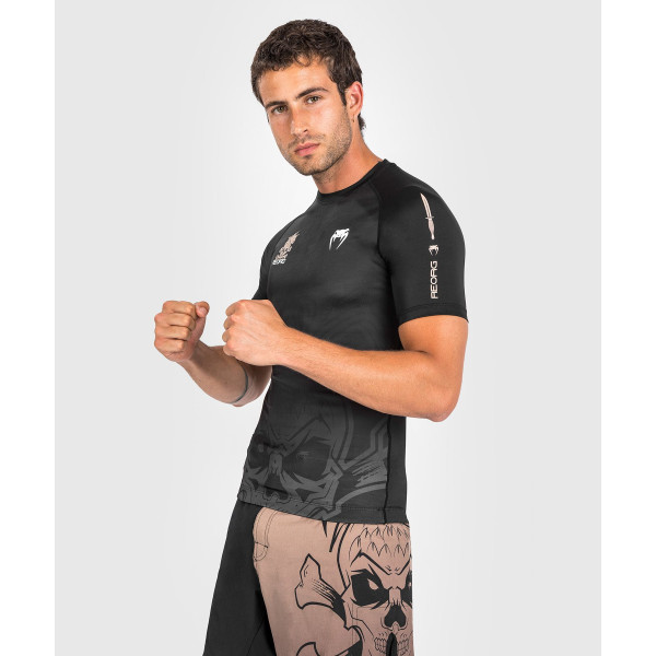 Рашгард Venum Reorg Rashguard Short Sleeves Black