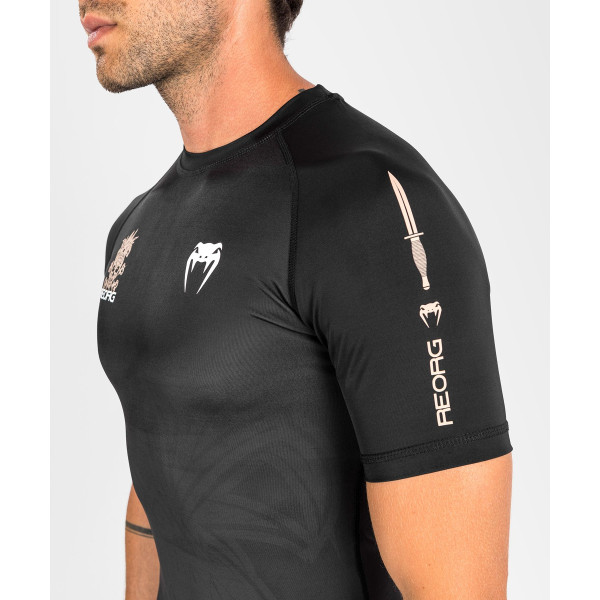 Рашгард Venum Reorg Rashguard Short Sleeves Black
