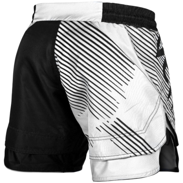 Шорти для MMA Venum NoGi 2.0 Fightshorts Black White