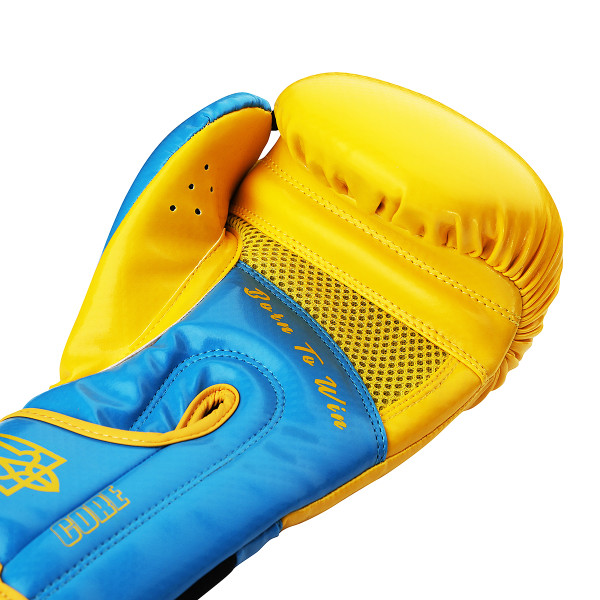 Боксерські рукавиці Peresvit Core Boxing Gloves Blue Yellow