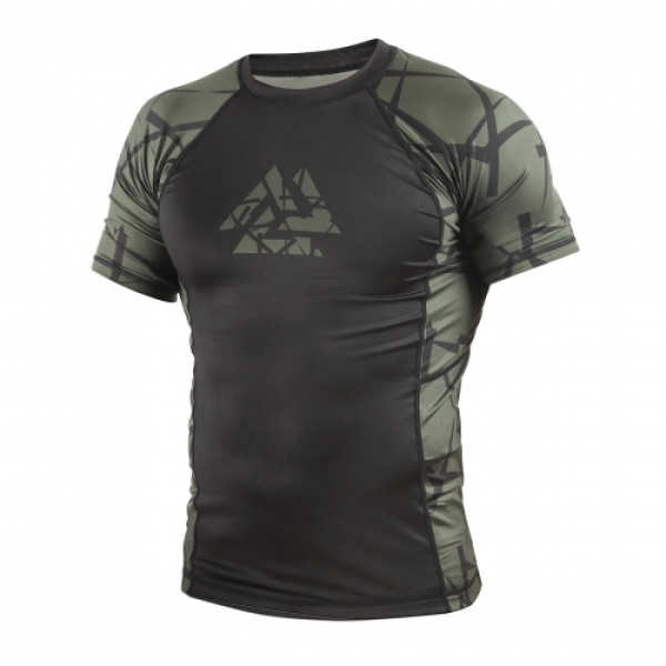 Рашгард Peresvit Rival Rashguard Riffle Green Shortsleeve