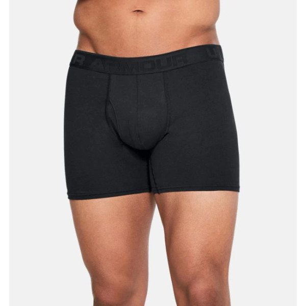 Труси чоловічі Under Armour Microthread Natural 6" Boxerjock Black
