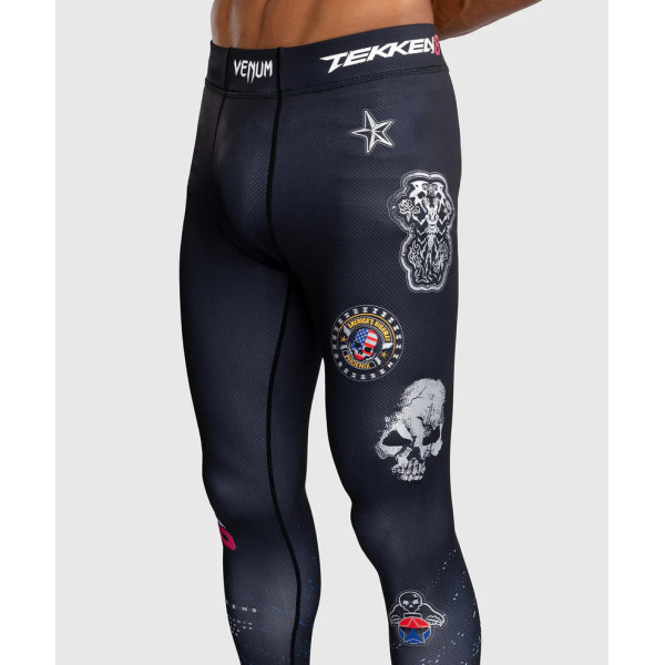 Лосини чоловічі Venum x TEKKEN 8 Paul Phoenix Spats Black Blue
