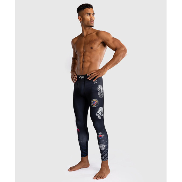 Лосини чоловічі Venum x TEKKEN 8 Paul Phoenix Spats Black Blue