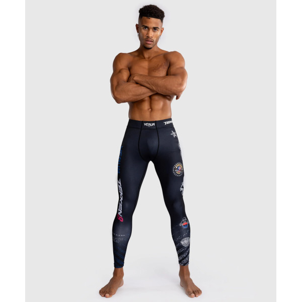 Лосини чоловічі Venum x TEKKEN 8 Paul Phoenix Spats Black Blue