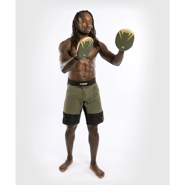 Пласкі лапи Venum Pro Boxing Flat Punch Mitts Khaki Gold