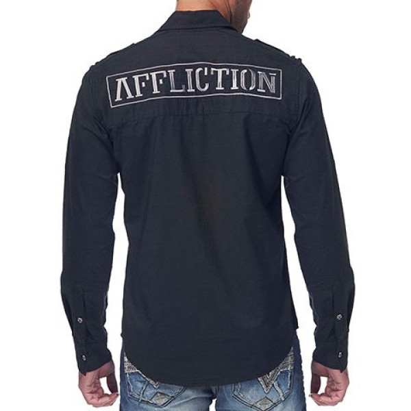 Рубашка Affliction Breaking Chain LS Woven