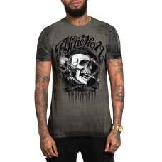 Футболка Affliction AC Oakley Oil Dusty Olive