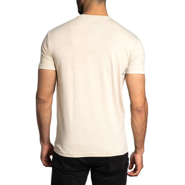 Футболка Affliction Everlasting A24338 Sand Lava Wash