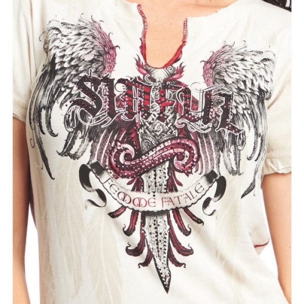 Жіноча футболка Sinful By Affliction Keepsake Baby Tee