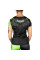Жіноча футболка Venum Training Camp 2.0 T-Shirt Black Neo Yellow