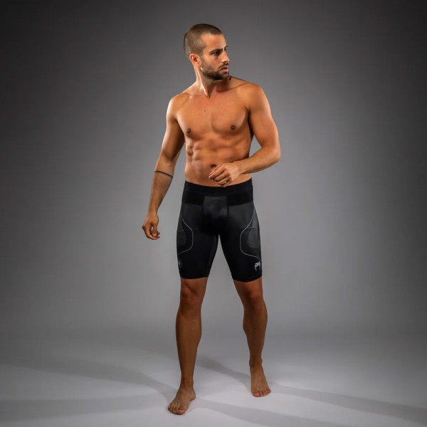Компресійні шорти Venum Nexus Vale Tudo Shorts Black Silver