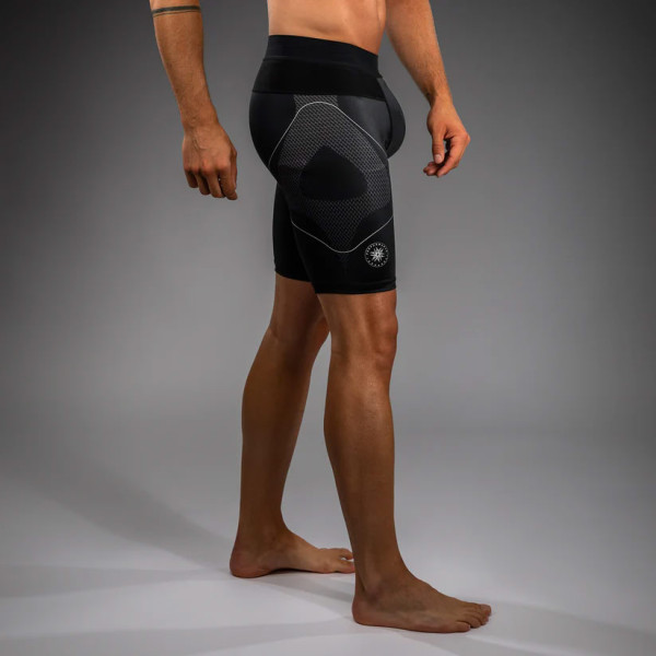 Компресійні шорти Venum Nexus Vale Tudo Shorts Black Silver