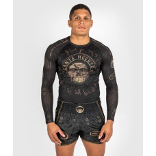 Рашгард Venum Santa Muerte Dark Side Rashguard Long Sleeves - Black Brown