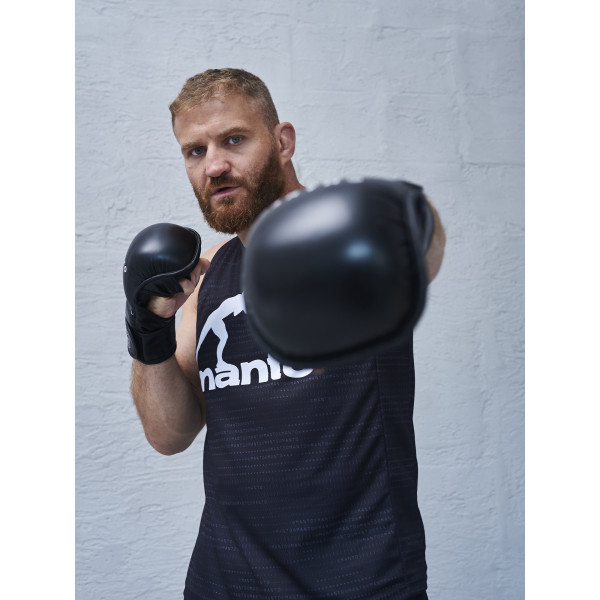 Рукавиці для MMA MANTO Training Gloves Impact Sparring Black