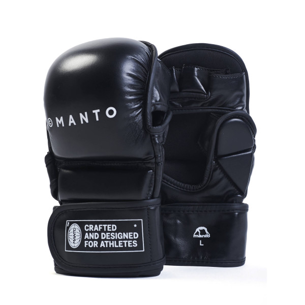 Рукавиці для MMA MANTO Training Gloves Impact Sparring Black